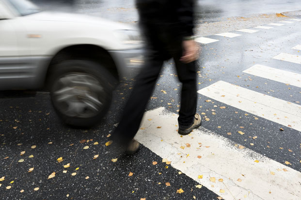 Walk Away from Pedestrian Health Hazards