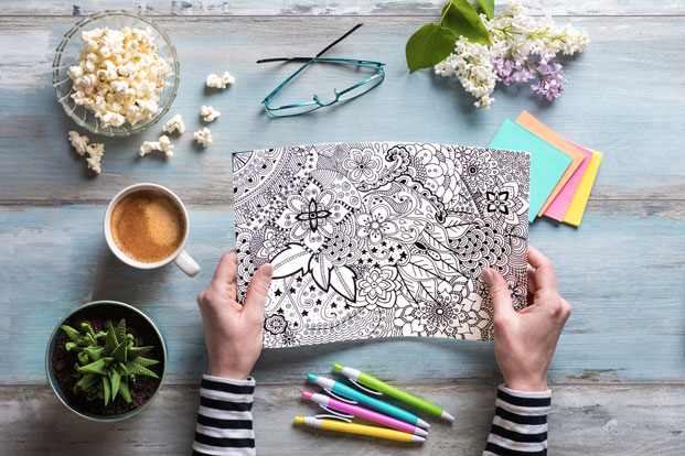 Adult Coloring Books-The Story Behind the Therapeutic Trend